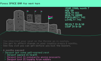 Despot 3900 screenshot Despot 3900 screenshot