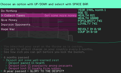 Despot 3900 screenshot Despot 3900 screenshot